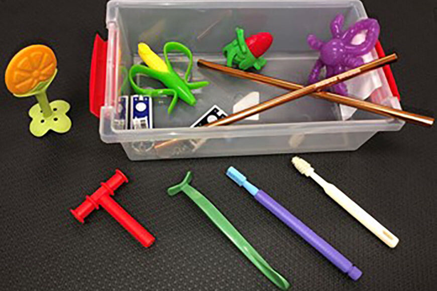 Photo Of Oral Motor Box Exam Tools