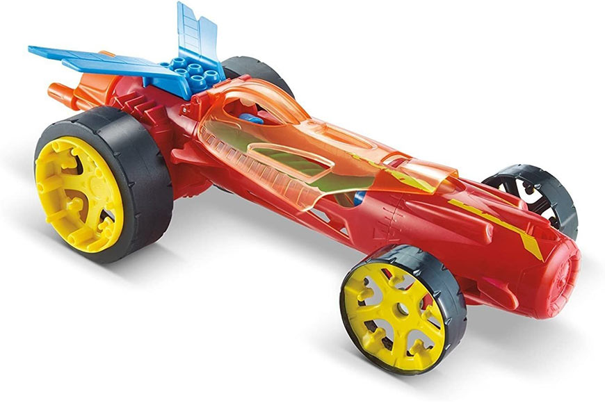 Photo of a children's toy race car