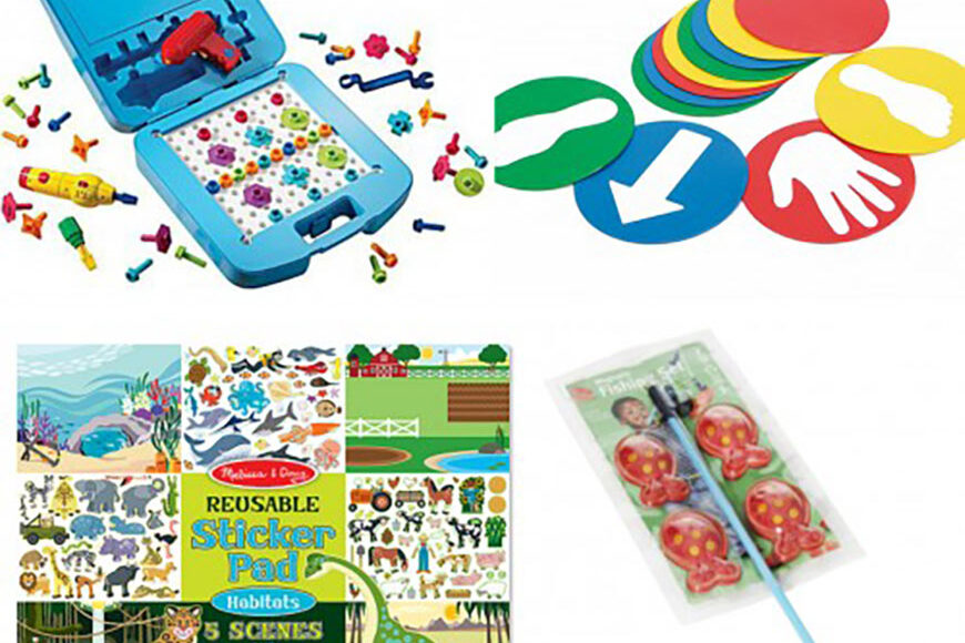 Collage Of Children's Toys